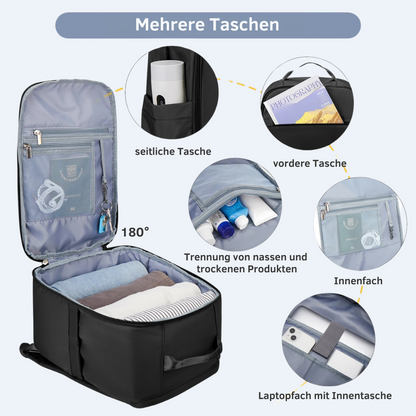 CabinFit™ - smarter Reiserucksack - GOBAYA